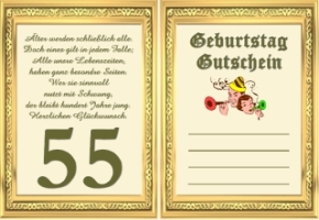 55 Geburtstag Karte Herzlichen Gluckwunsch Geburtstagsspruche